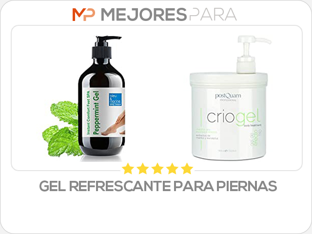 gel refrescante para piernas