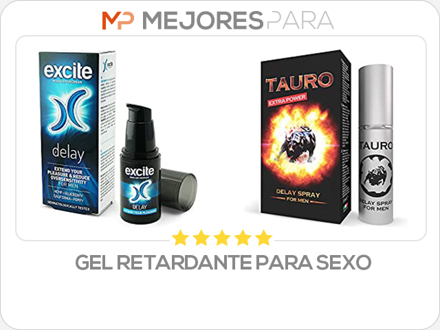 gel retardante para sexo