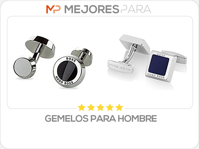 gemelos para hombre