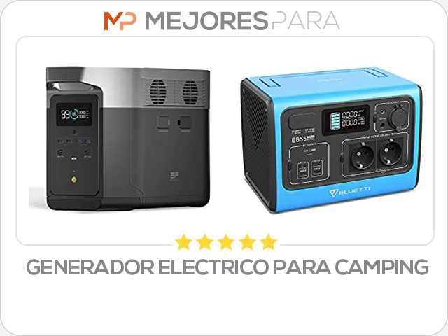 generador electrico para camping