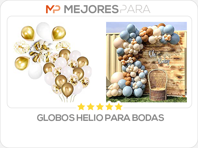 globos helio para bodas