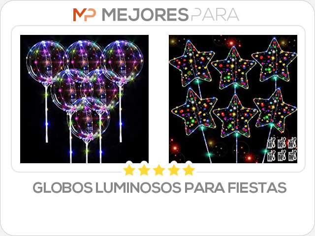 globos luminosos para fiestas