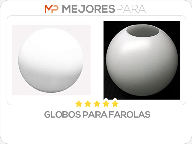 globos para farolas