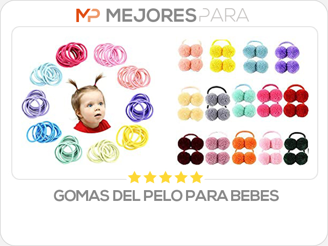 gomas del pelo para bebes