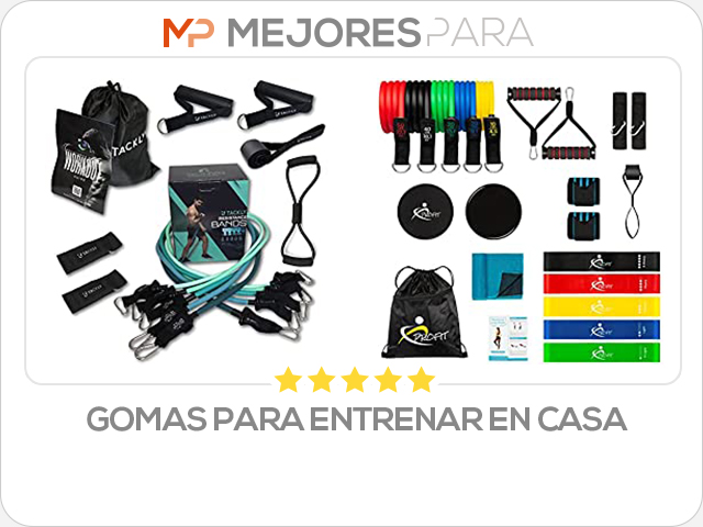 gomas para entrenar en casa