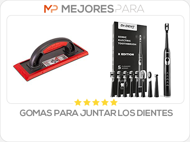 gomas para juntar los dientes