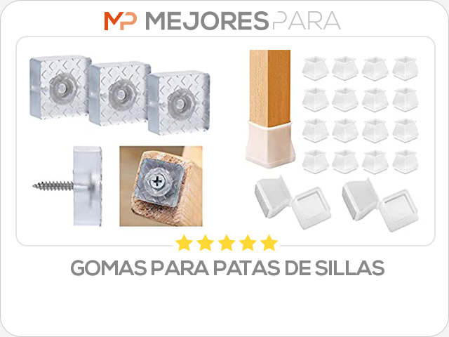 gomas para patas de sillas