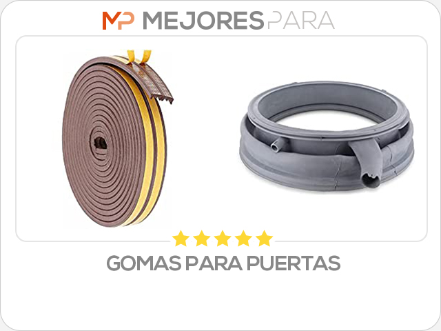 gomas para puertas