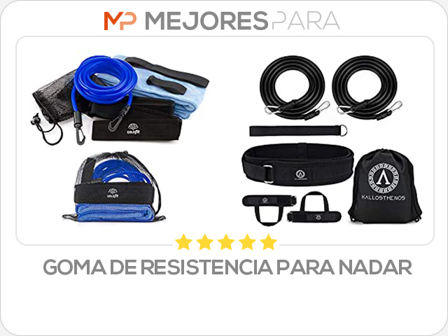 goma de resistencia para nadar