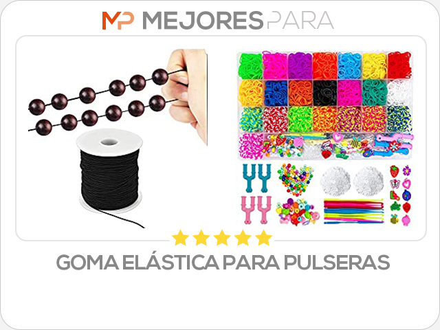 goma elástica para pulseras