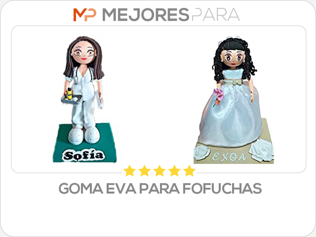 goma eva para fofuchas