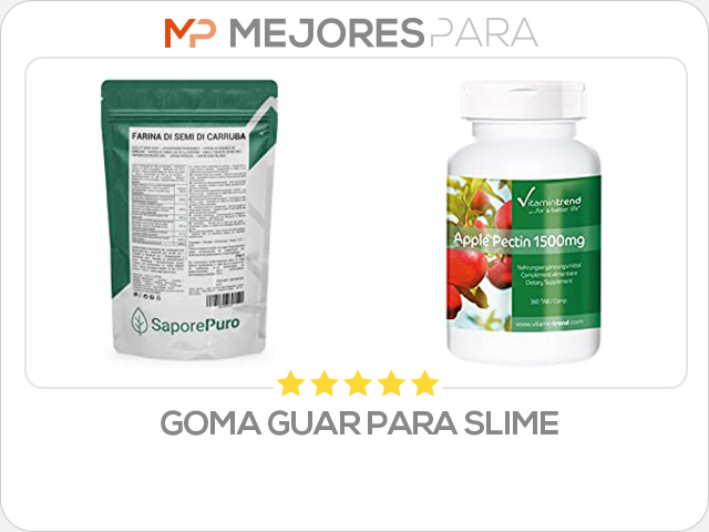 goma guar para slime