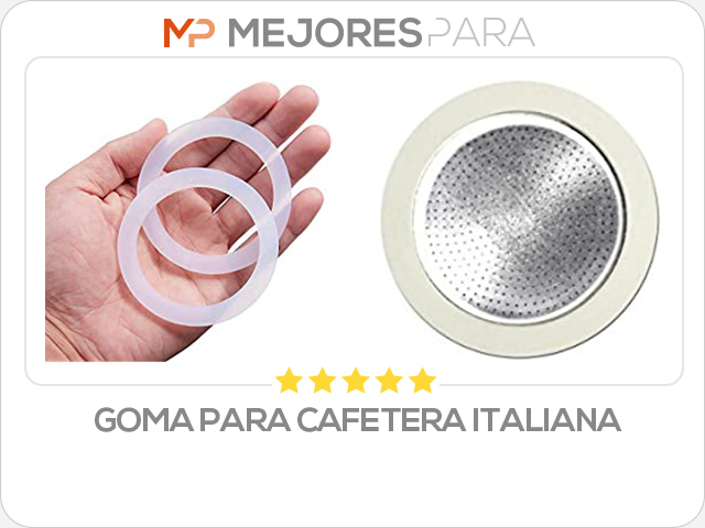 goma para cafetera italiana