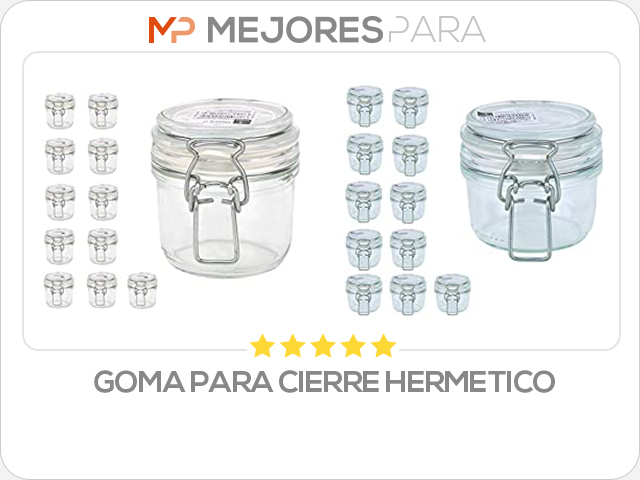 goma para cierre hermetico