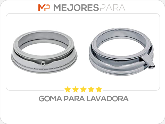 goma para lavadora