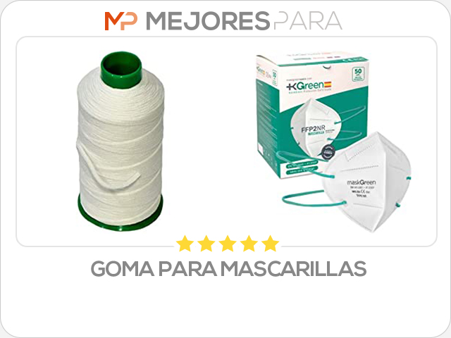 goma para mascarillas