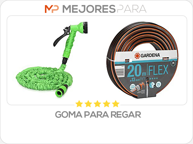 goma para regar