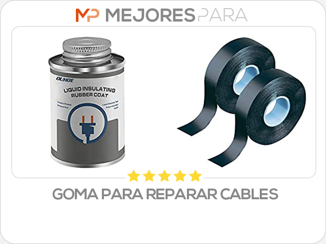 goma para reparar cables