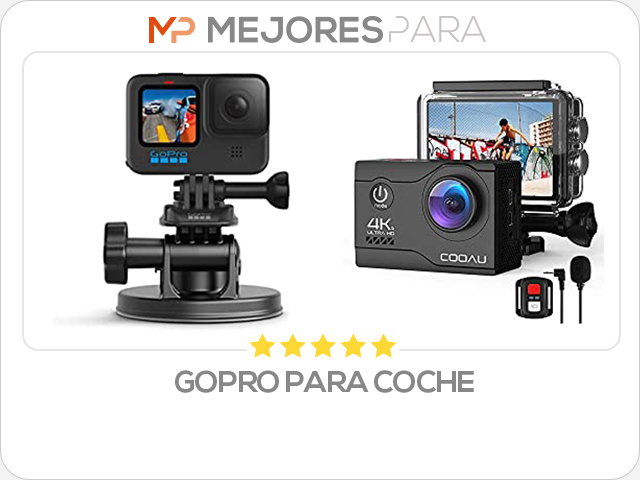 gopro para coche