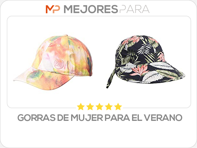 gorras de mujer para el verano