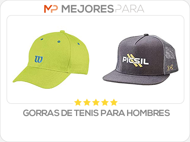 gorras de tenis para hombres