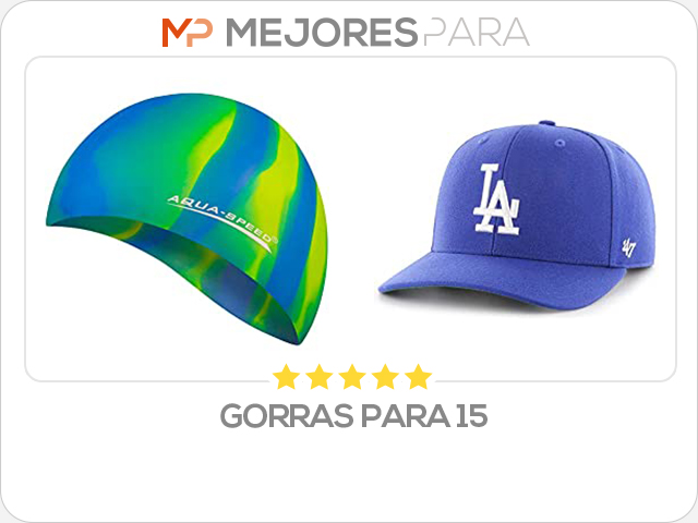 gorras para 15