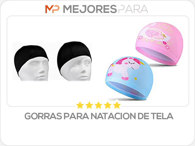 gorras para natacion de tela