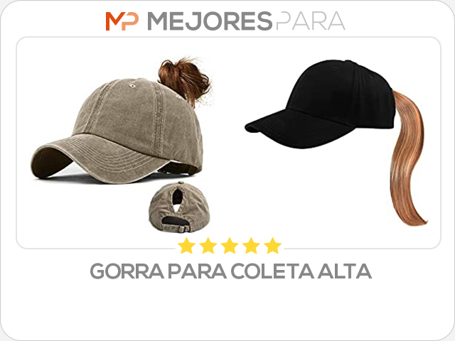 gorra para coleta alta