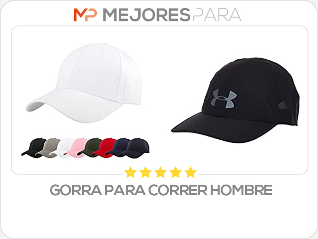 gorra para correr hombre