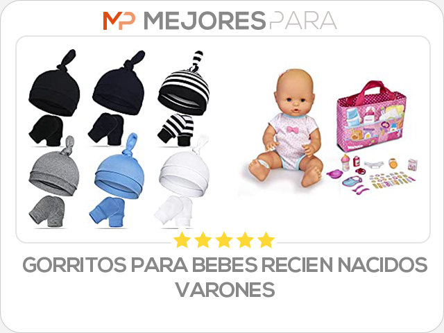 gorritos para bebes recien nacidos varones