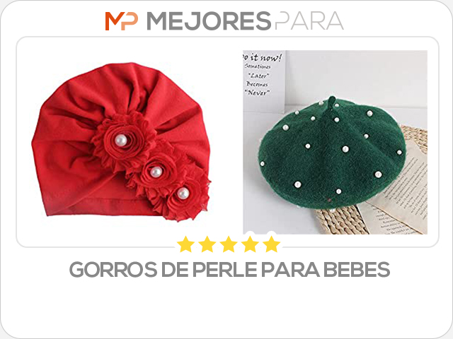 gorros de perle para bebes