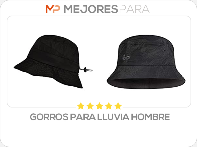 gorros para lluvia hombre