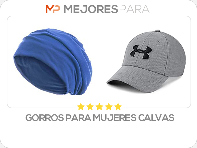 gorros para mujeres calvas