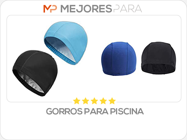 gorros para piscina