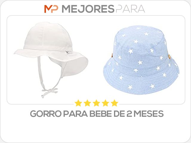 gorro para bebe de 2 meses