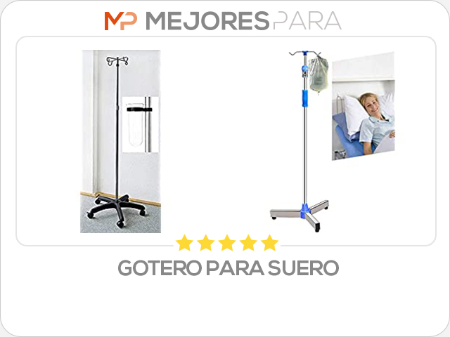 gotero para suero