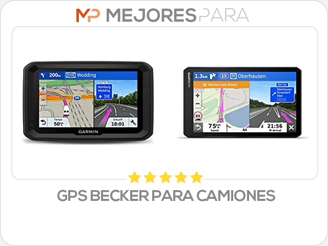 gps becker para camiones