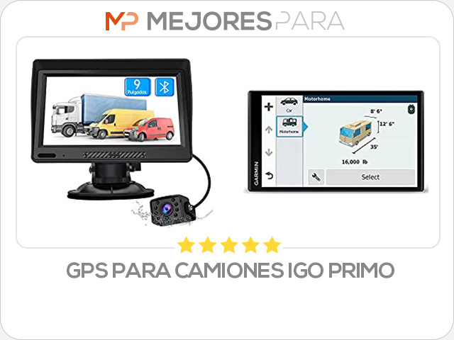 gps para camiones igo primo