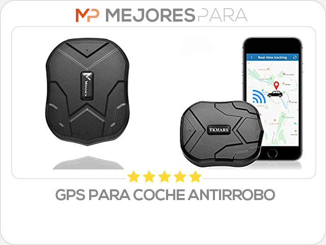 gps para coche antirrobo