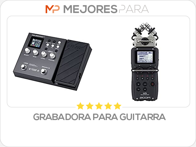 grabadora para guitarra