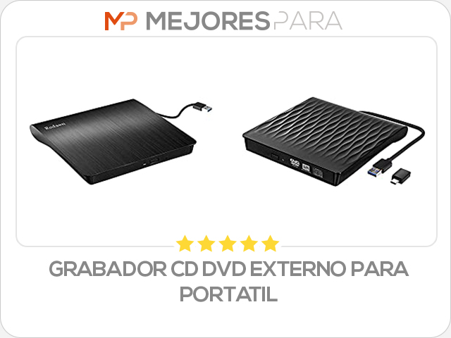 grabador cd dvd externo para portatil