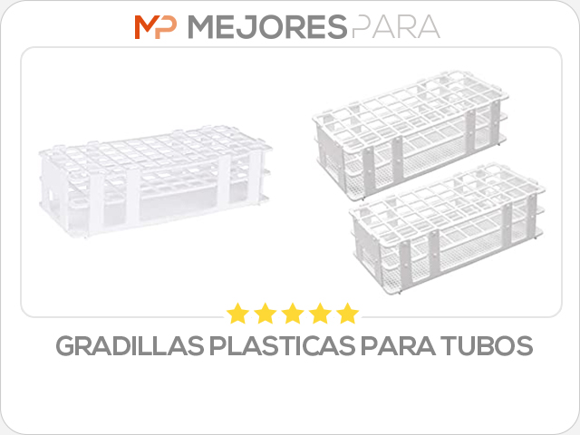 gradillas plasticas para tubos