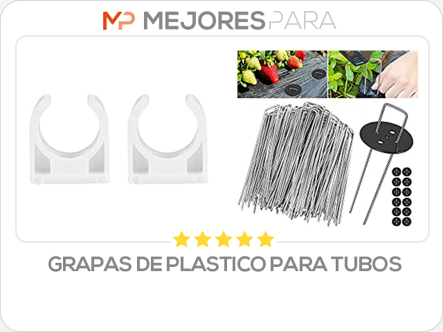 grapas de plastico para tubos