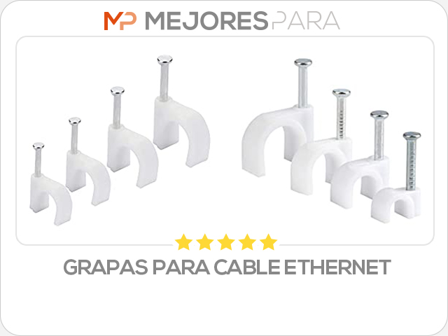 grapas para cable ethernet