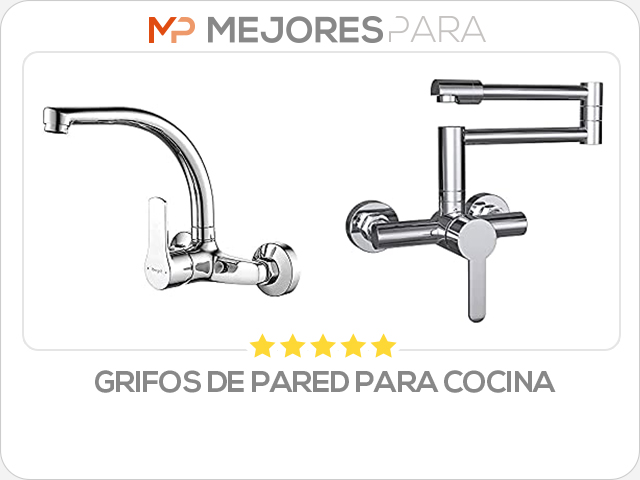 grifos de pared para cocina