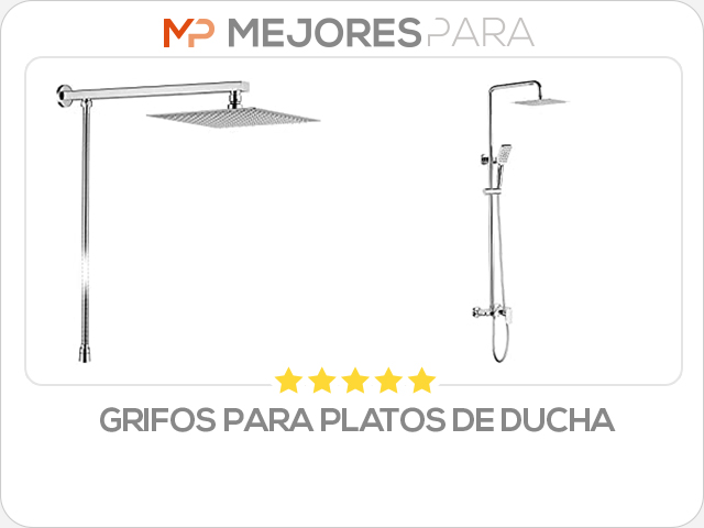 grifos para platos de ducha