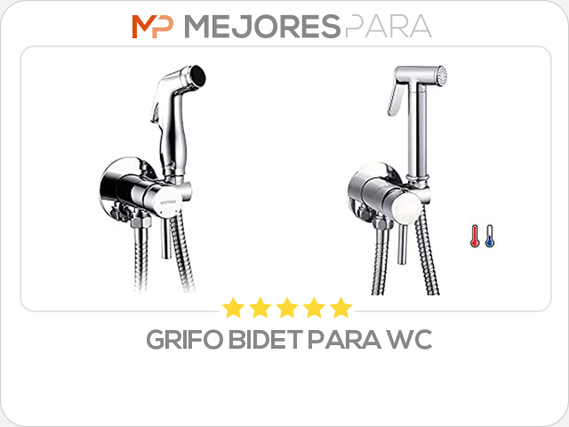 grifo bidet para wc