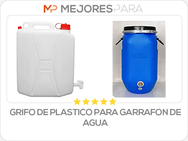 grifo de plastico para garrafon de agua