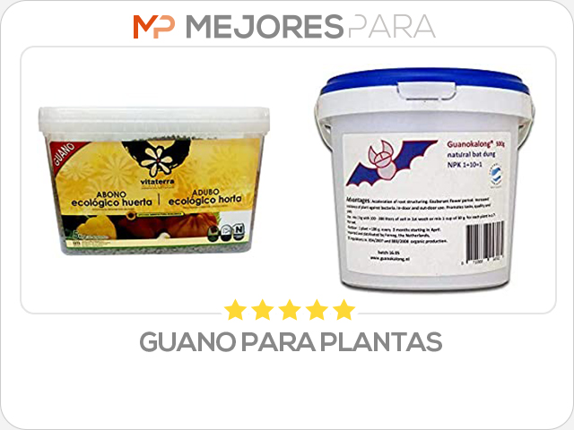 guano para plantas