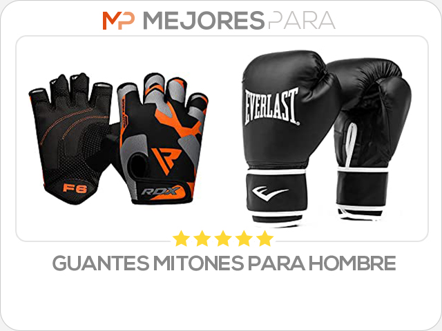 guantes mitones para hombre